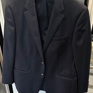 Ralph Lauren wool $498!retail Men's Navy Single-Breasted Blazer new